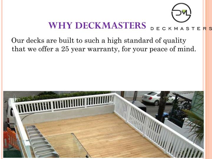 Deck Masters || Builder Auckland logo