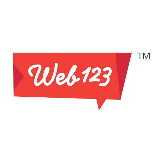 Web123 logo