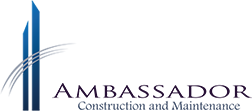 Ambassador construction logo