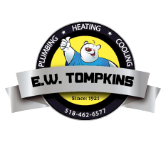 E.W. Tompkins Plumbing Heating Cooling logo