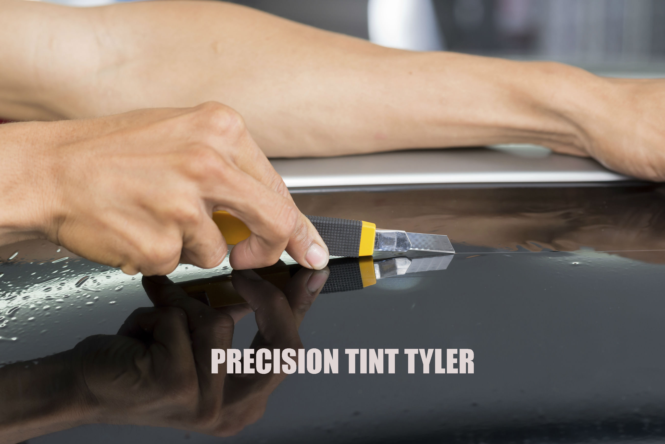 Precision Tint Tyler logo