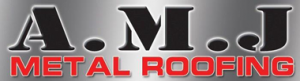 A.M.J Metal Roofing logo