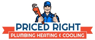 Priced Right Plumbing Heating Cooling logo
