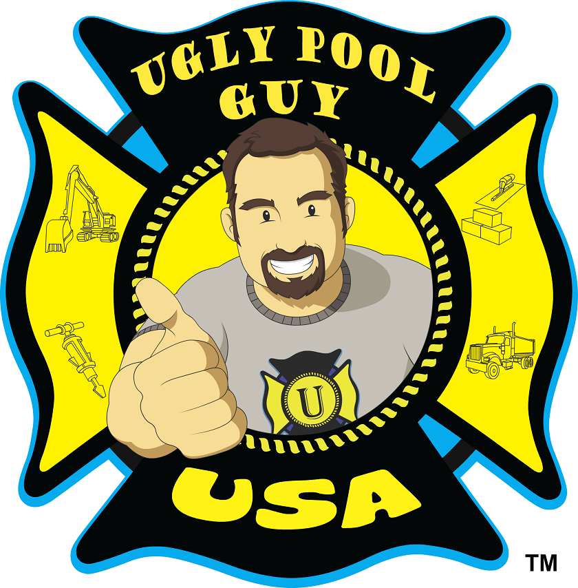 We Fix Ugly Pools logo