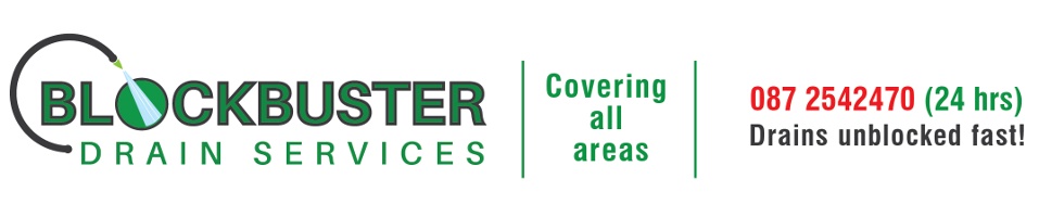 Blockbuster drain services logo