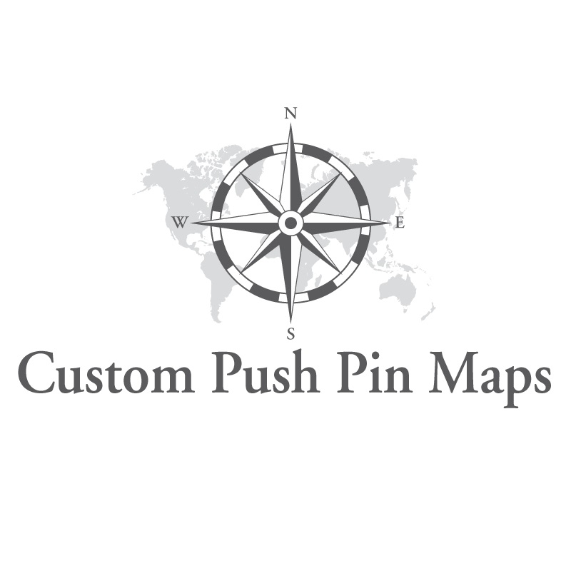 Custom Push Pin Maps logo