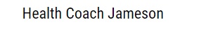 Health Coach Jameson logo