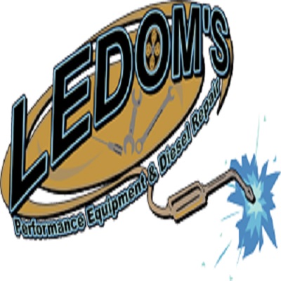 LEDOM'S PERFORMANCE EQUIPMENT AND DIESEL REPAIR logo