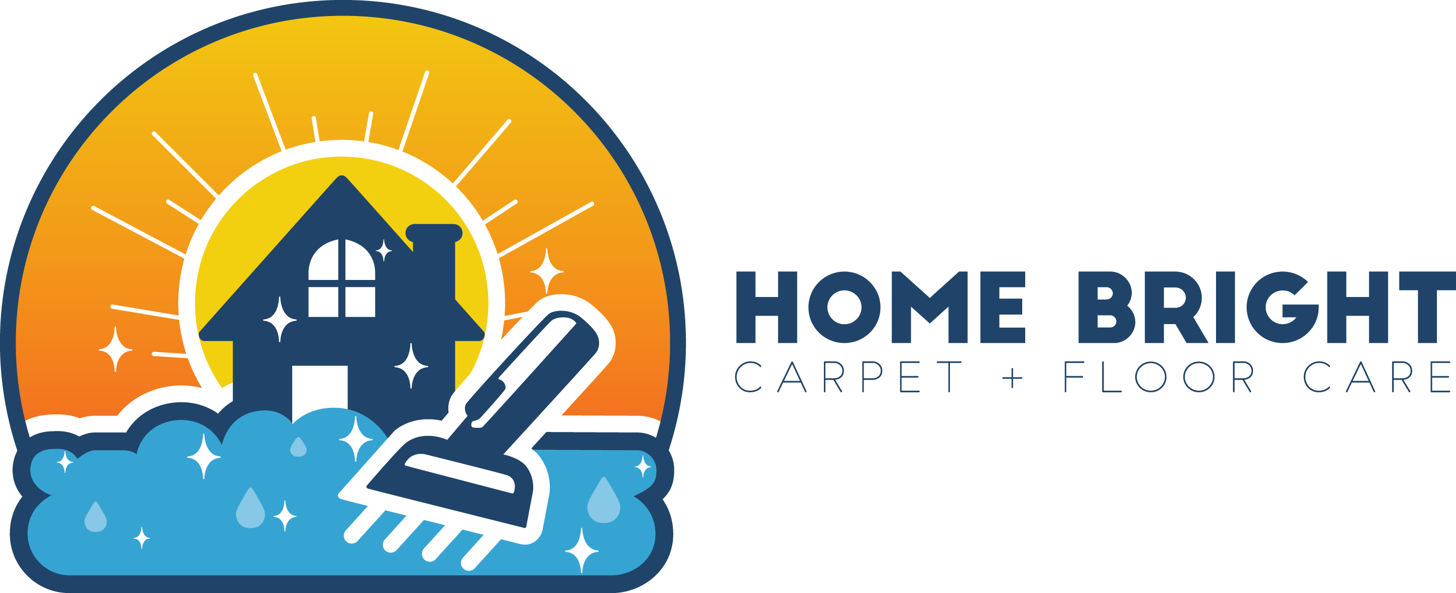 Home Bright Carpet + Floor Care logo