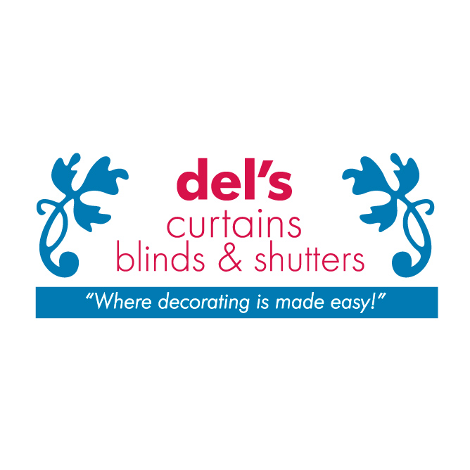 Delâ€™s Curtains logo