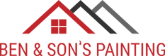 Ben and Son\\\'s Painting logo