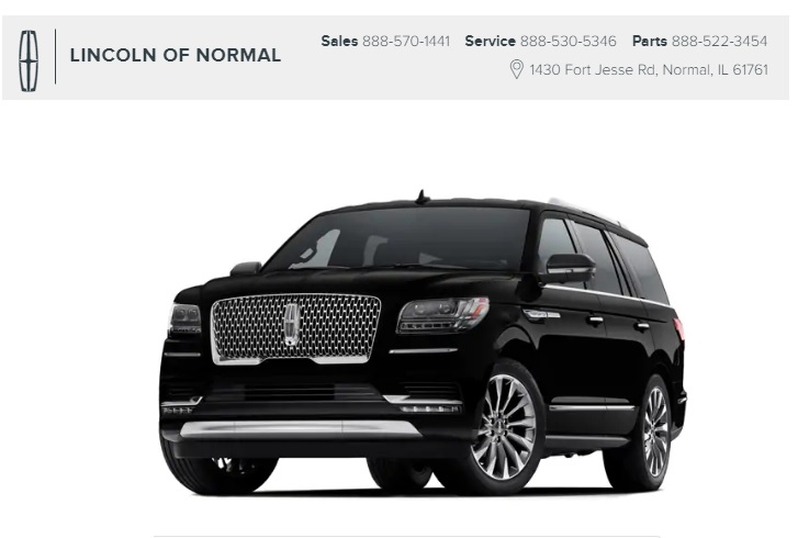 Grossinger Lincoln Normal logo