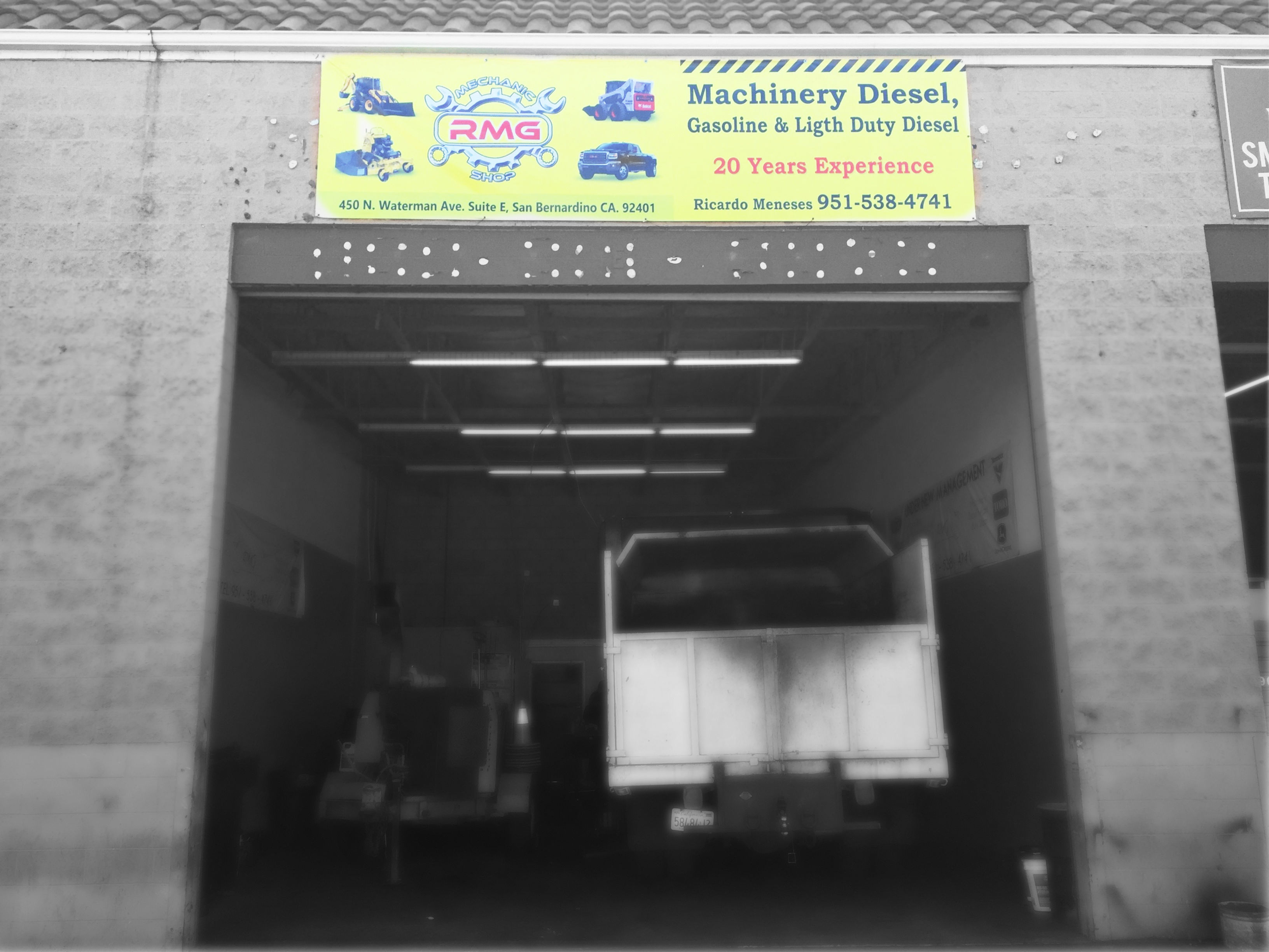 RMG Repair Shop logo