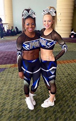 Palm Beach Lightning Allstar Cheerleading logo