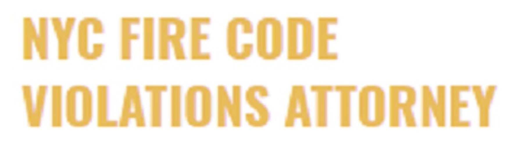 Fire Code Violations logo