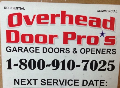 OverHead Garage Door Pro's San Antonio logo
