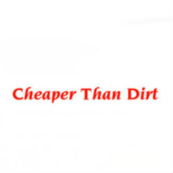 Cheaper Than Dirt logo