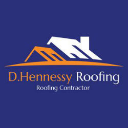D. Hennessy Roofing logo