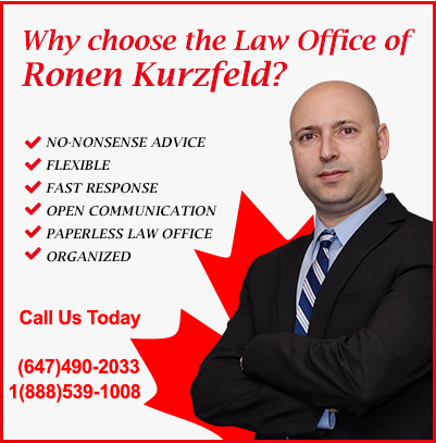 Ronen Kurzfeld Immigration Lawyer Toronto logo