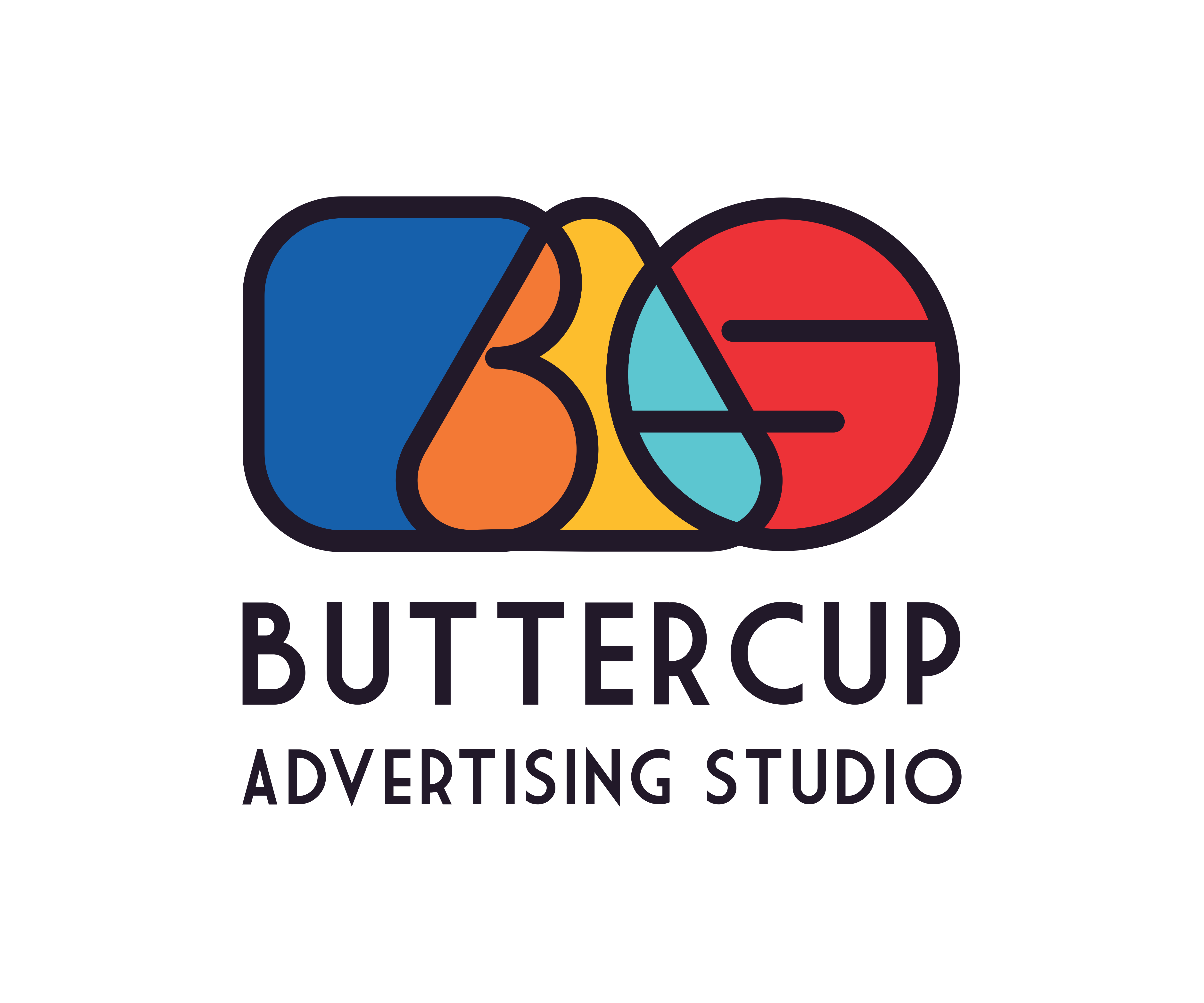 Buttercup Advertising Studio - Graphic Designing Company. logo