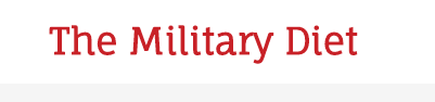 iMilitary Diet logo