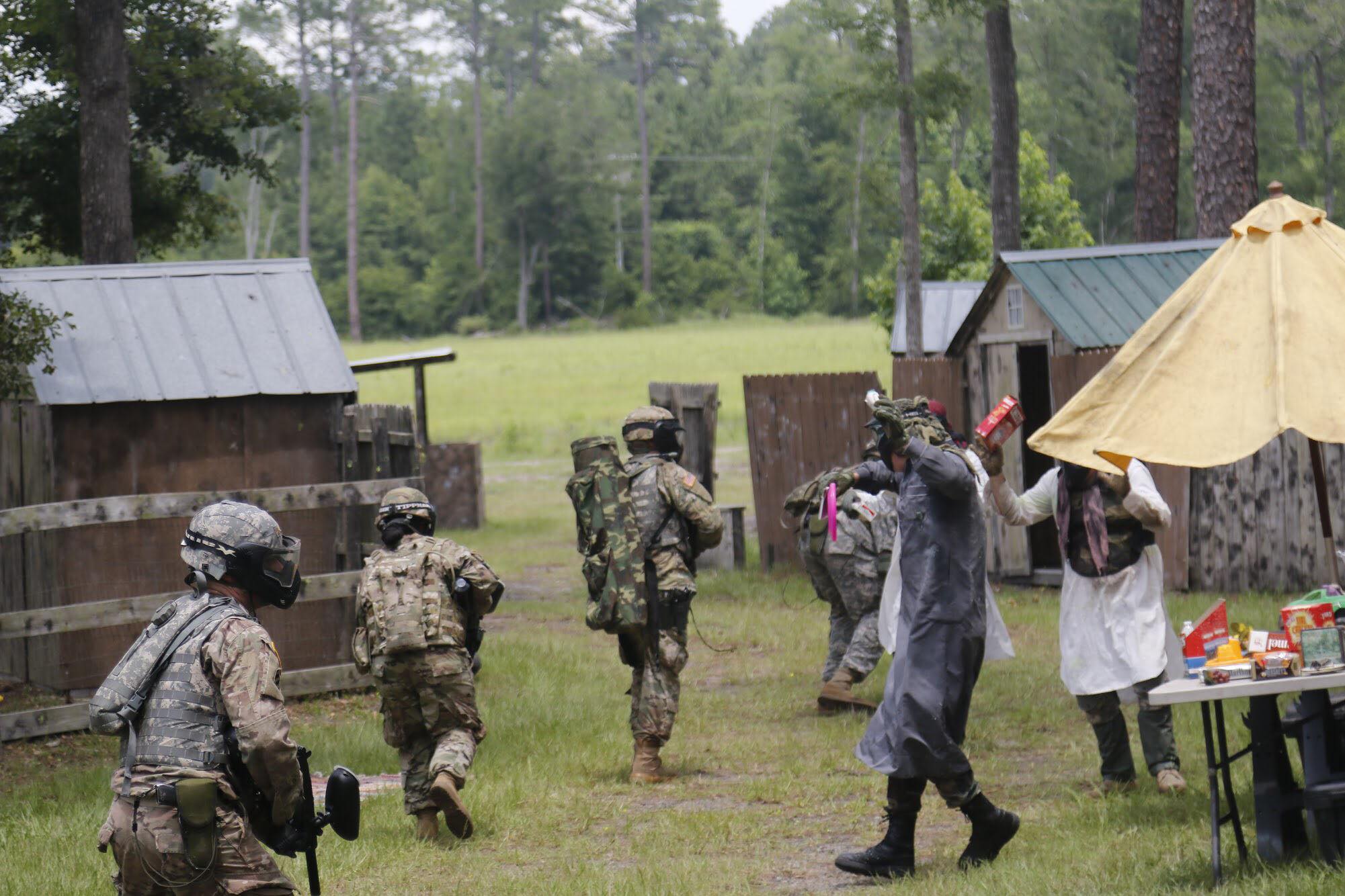 Georgia State Defense Force OPFOR Battalion logo