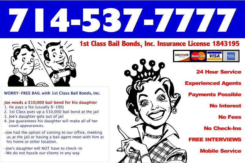 1st Class Bail Bonds logo