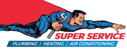 Super Service Plumbers Heating and Air Conditioning logo