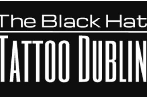 The Black Hat Tattoo logo