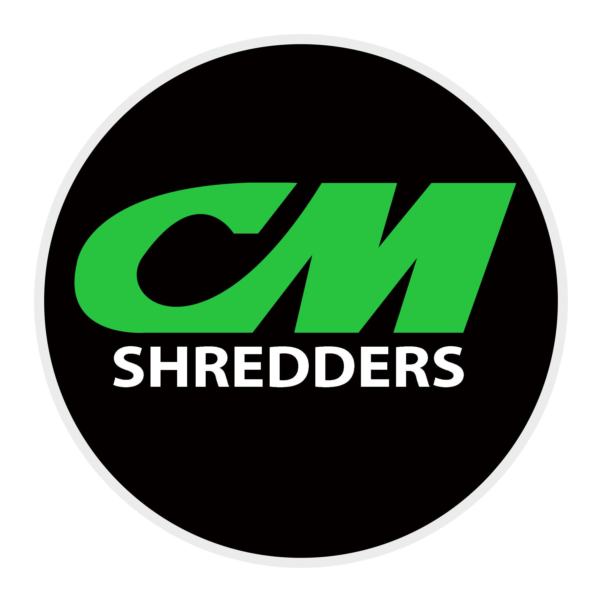 CM Shredders logo